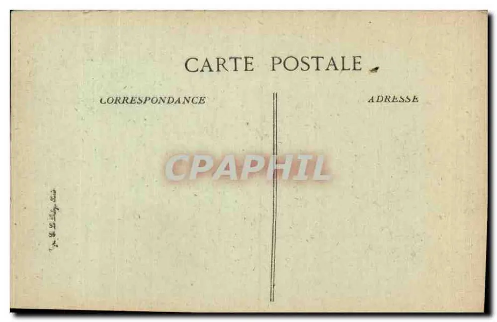 Ruinen des Dorfes SOYECOURT — Krieg 1914-15-16 — In der SOMME — Viné, Paris N° 188 - Rückseite