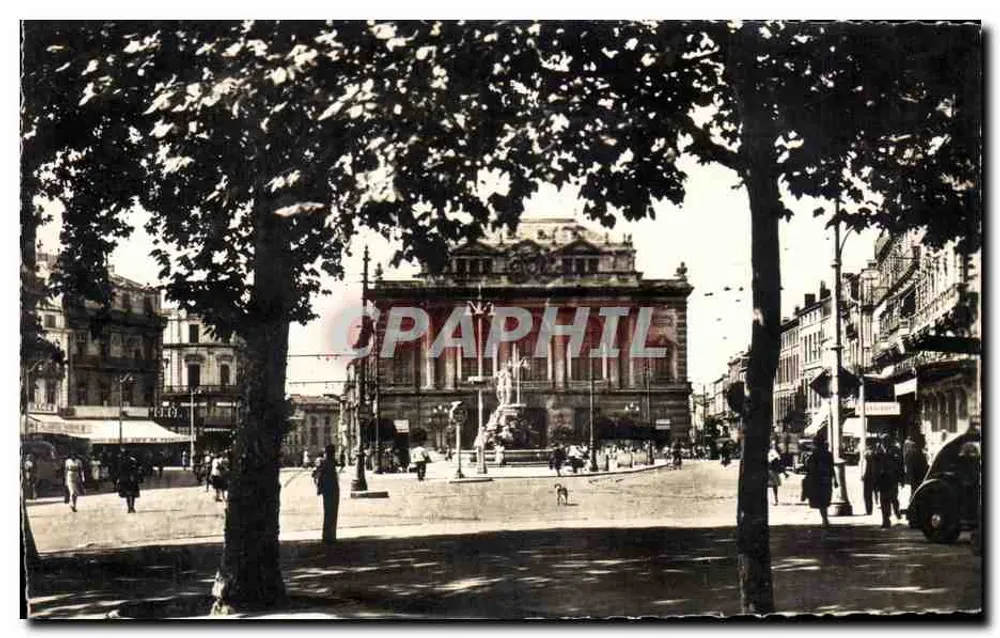 Montpellier - De Esplanade en het Theater — Uitgaven 9006 - Voorkant