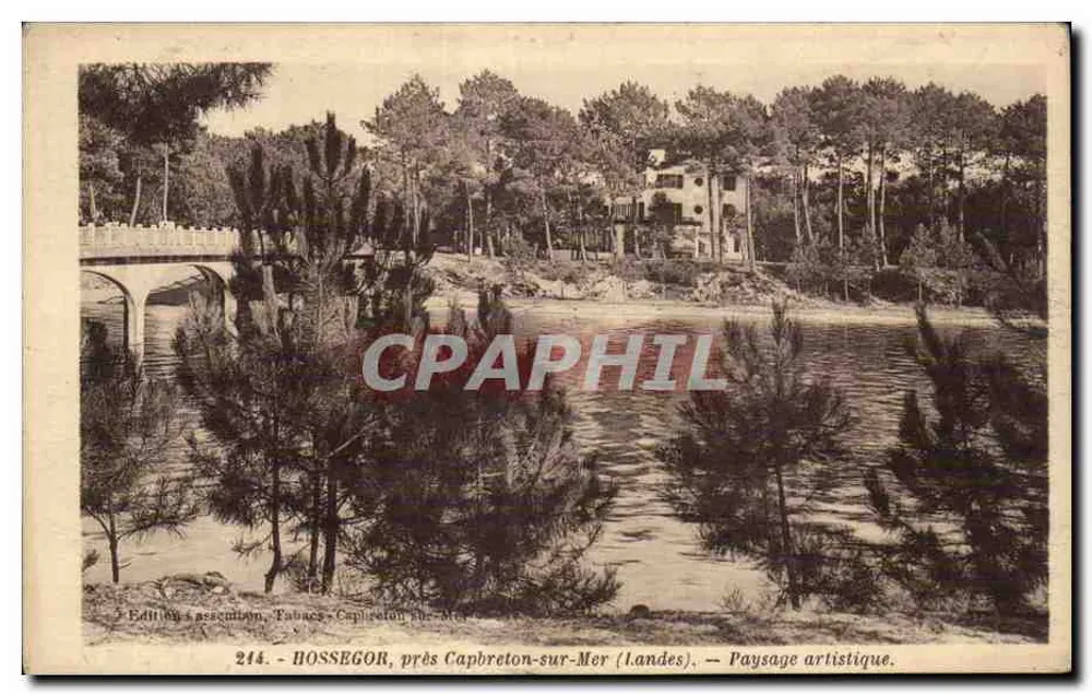 NOSSEGOR, nahe Capbreton-sur-Mer (Landes) — Künstlerische Landschaft — Edition & Zusammenstellung, Tabaces, Capbreton-sur-Mer - Vorderseite