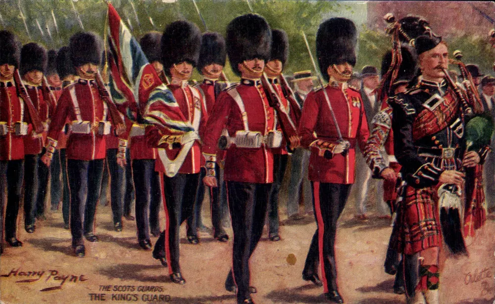 Die Scots Guards — Die Kings Guard — Harry Payne - Vorderseite