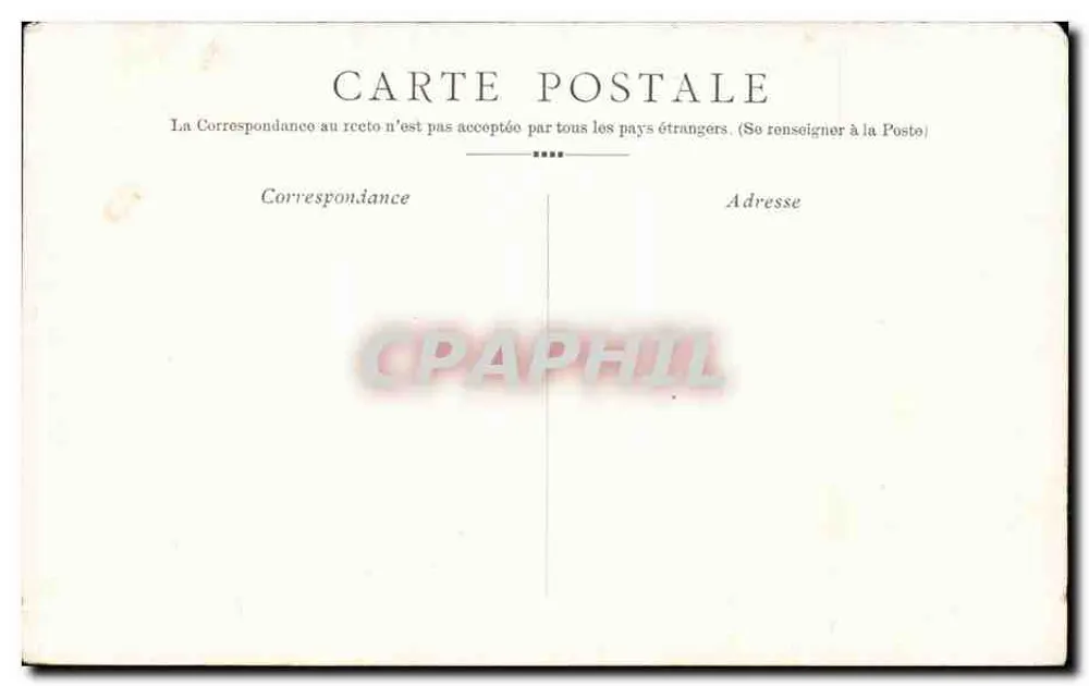 Cena de acampamento militar — Valence — editor CAMP, n°54 - Verso