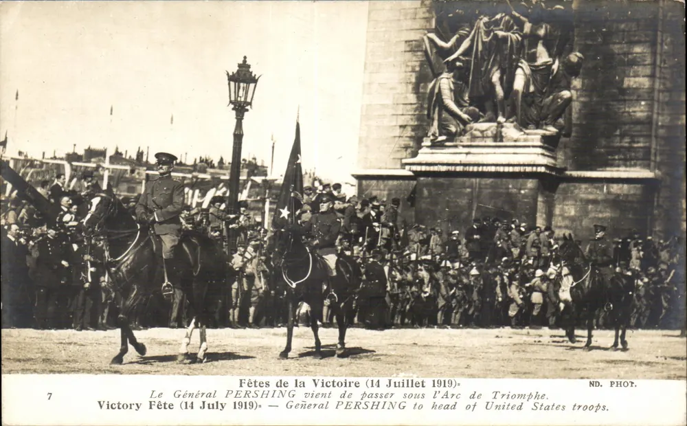 General Pershing — Triumphbogen — ND. PHOT. - Vorderseite