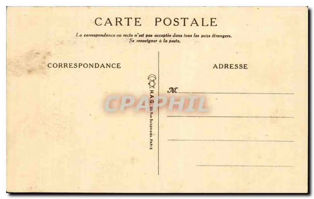 155 em ação, Frente Oeste — edição HAG, 24 rue Boissouda, Paris - Verso