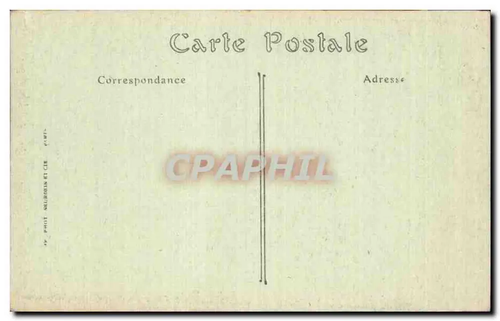 Chalons-sur-Marne — Antigo Ponte — ND. Fot. - Verso