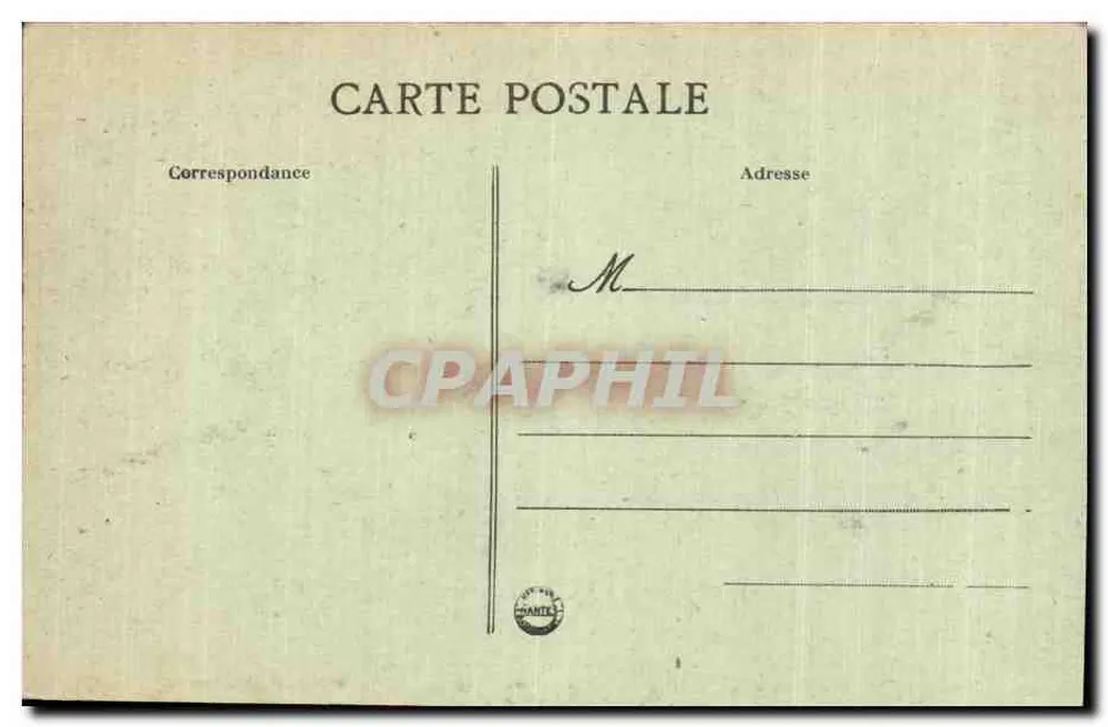 Roye (Somme) — Die deutsche Zerstörung — L. C. H. Paris, n° 603 - Rückseite