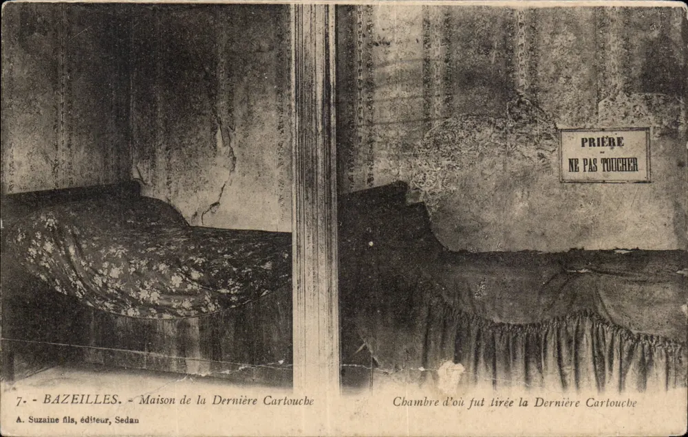 Bazeilles - Haus der Letzten Kugel — A. Suzaine fils, Verleger, Sedan - Vorderseite
