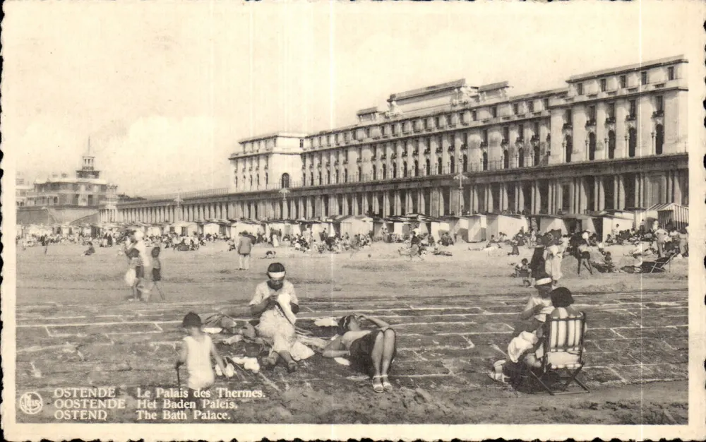 Ostende — Das Thermalpalast — Verlag J.B.S. - Vorderseite