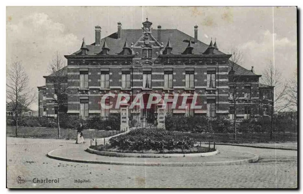 Charleroi — Krankenhaus — Verlag: N. ELS, Seriennummer nicht sichtbar - Vorderseite