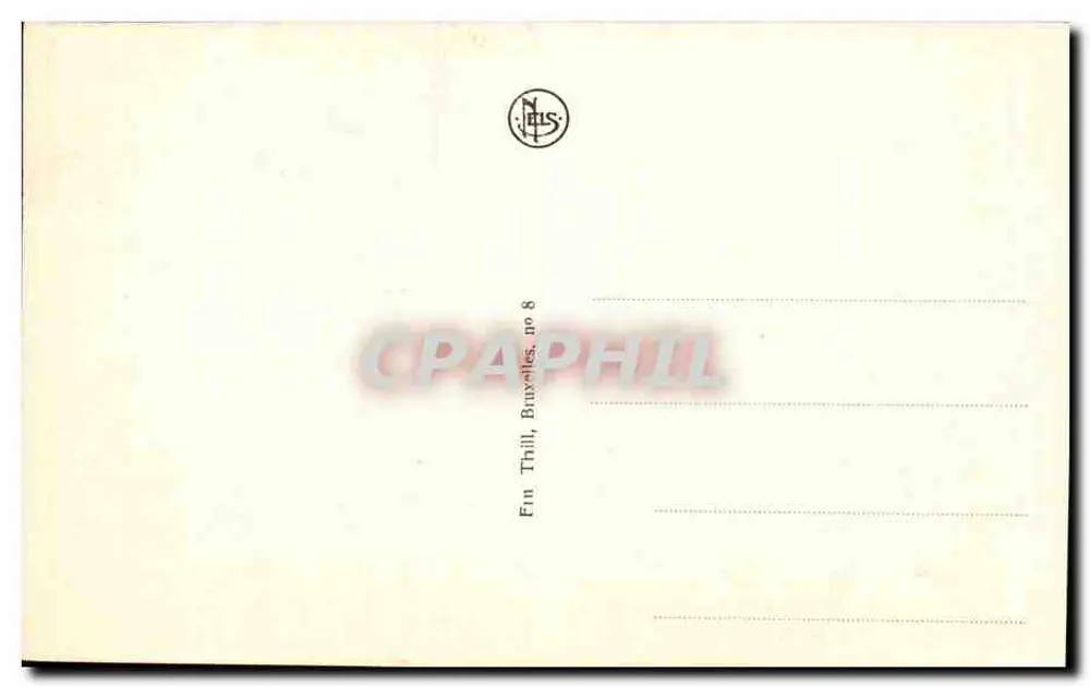 Han s/Lesse — Paisagem — Fin Thill, Bruxelas, no 8 - Verso