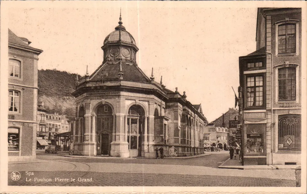 Spa - Le Pouhon Pierre le Grand — Verleger M. J. L. S. (NLS) - Vorderseite