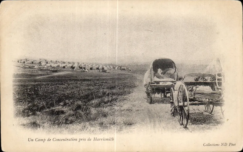 Konzentrationslager nahe Harrismilb — Collections ND Phot - Vorderseite