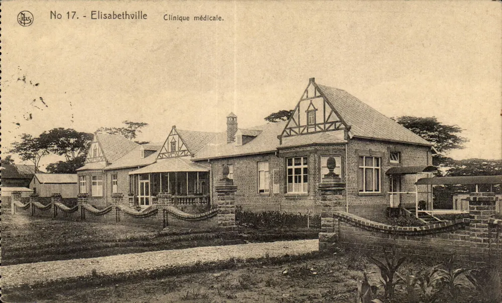 Elisabethville - Medizinische Klinik — Nr. 17 — Verlag N. Leus - Vorderseite
