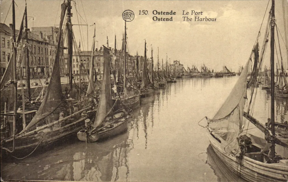 Ostende — Il Porto — AIBERT, n°150 - Recto