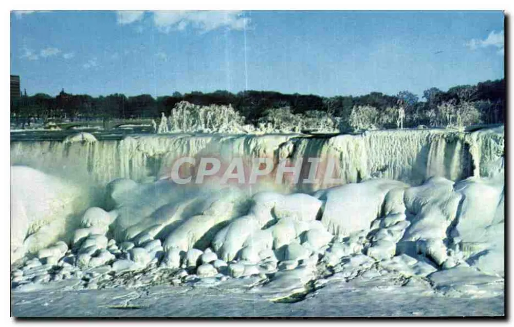 Spadziste Niagara — Amerykański Spadzista w zimie — wydawca Jordan's Cab Lab, seria C-2036 - Awers
