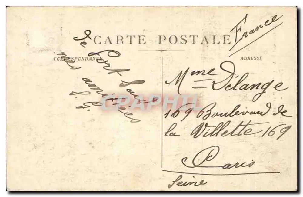 Port-Saïd — Oriental Street — H. Grimaud & A. Manicos - Rückseite