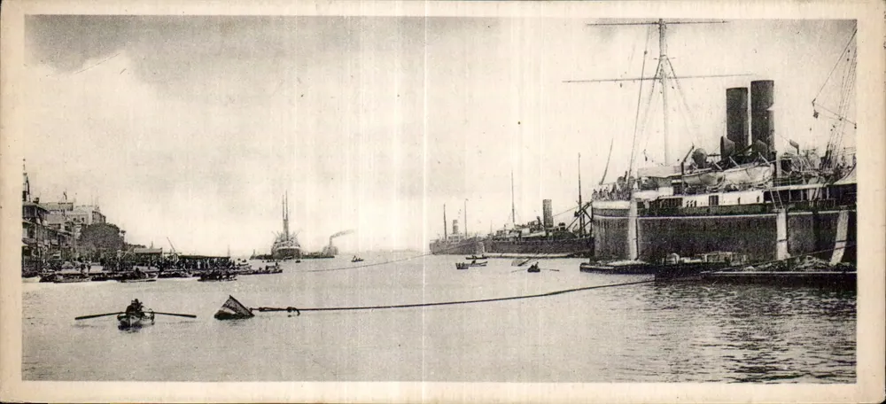Port-Saïd — Le Port — IMP. LÉVY FILS, PARIS - Frente