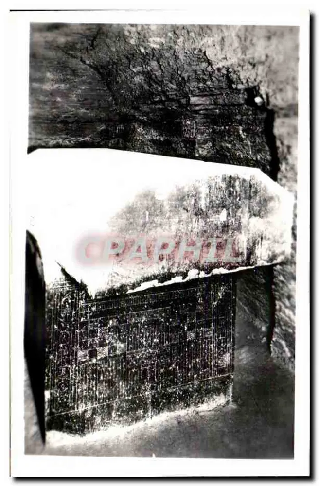 Sakkara — Gräber der heiligen Stiere (Serapeum) — Verlag & Copyright Lehner & Lindrock, Kairo - Vorderseite