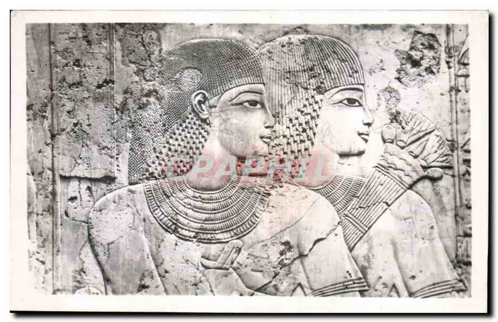 Ramose und seine Frau — Totenkapelle von Ramose — Verlag THBERS, Luxor (Ägypten) - Vorderseite