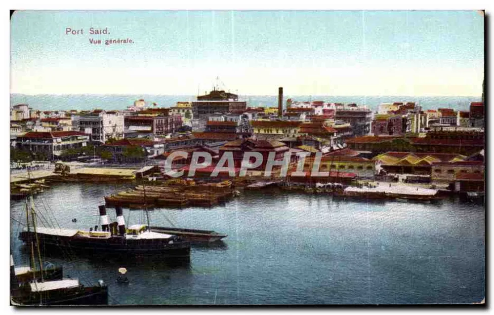 Port Said — Allgemeiner Blick — Ephthimios Frères, Port Said - Vorderseite