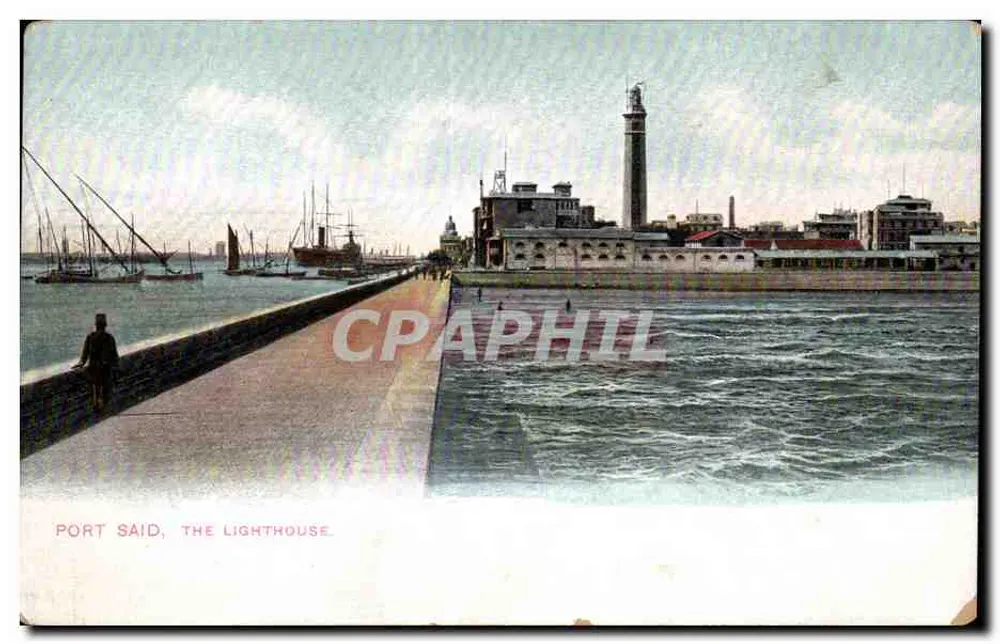 Port Said, O Farol — Lichtenstein & Harari, n°17 - Frente