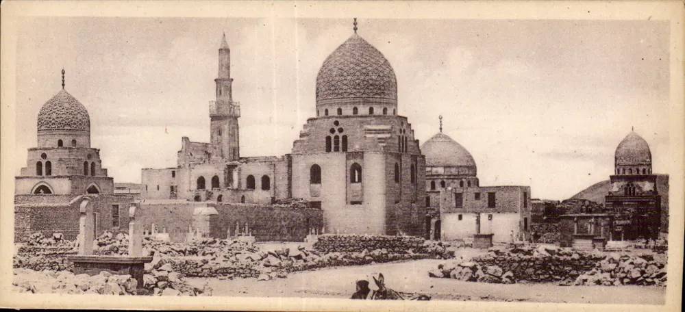 O Caire — Tumbas dos Califas — Imp. LEYVY Frères & Cie, Paris — n° 15 - Frente
