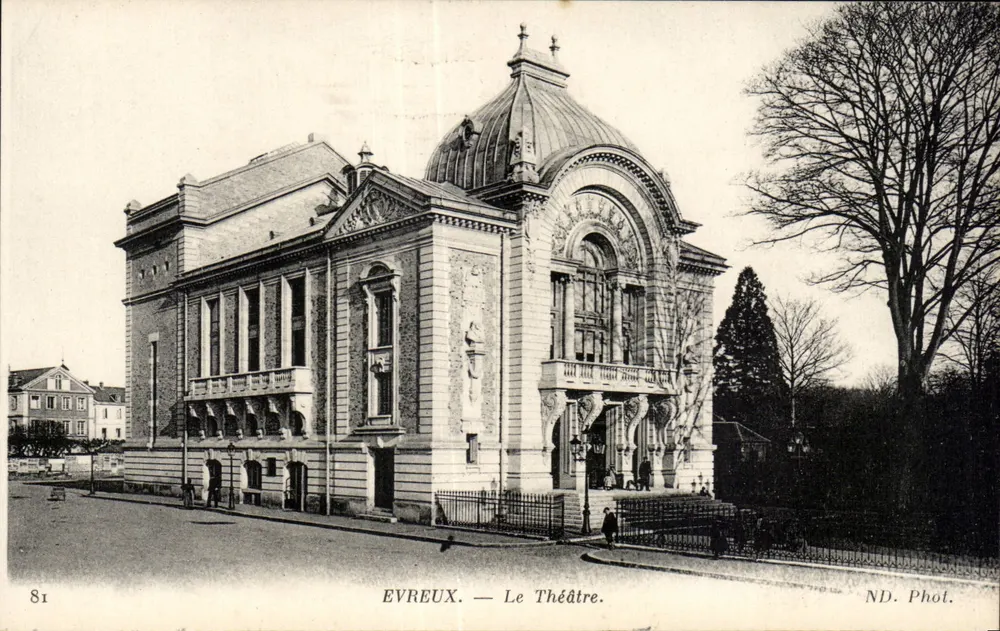 Evreux — O Teatro — ND. Fot. n°81 - Frente