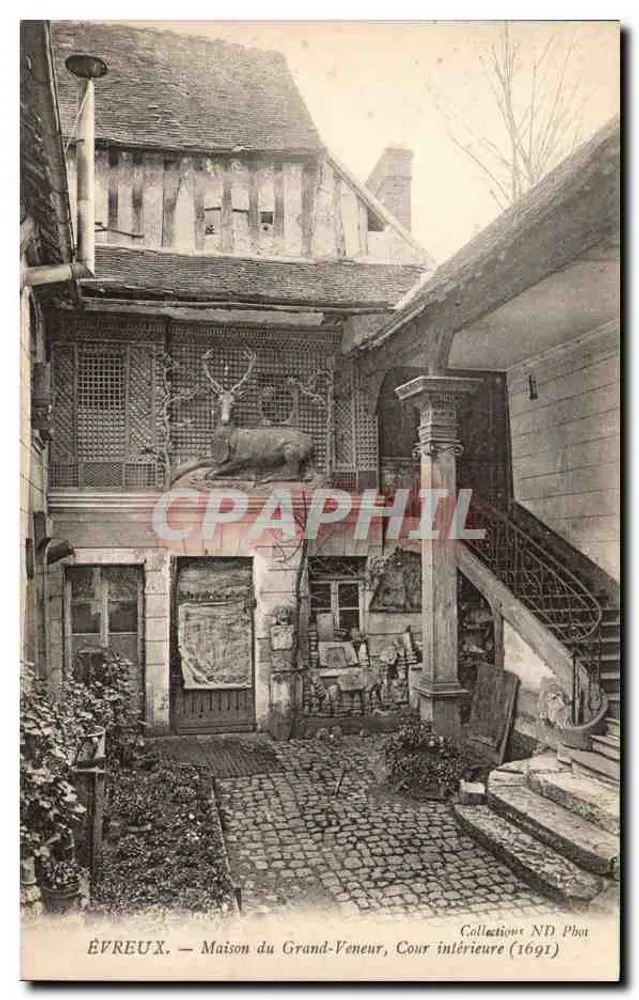 ÉFREUX — Haus des Grand Veneur, Innenhof — Collections ND Phot (1691) - Vorderseite