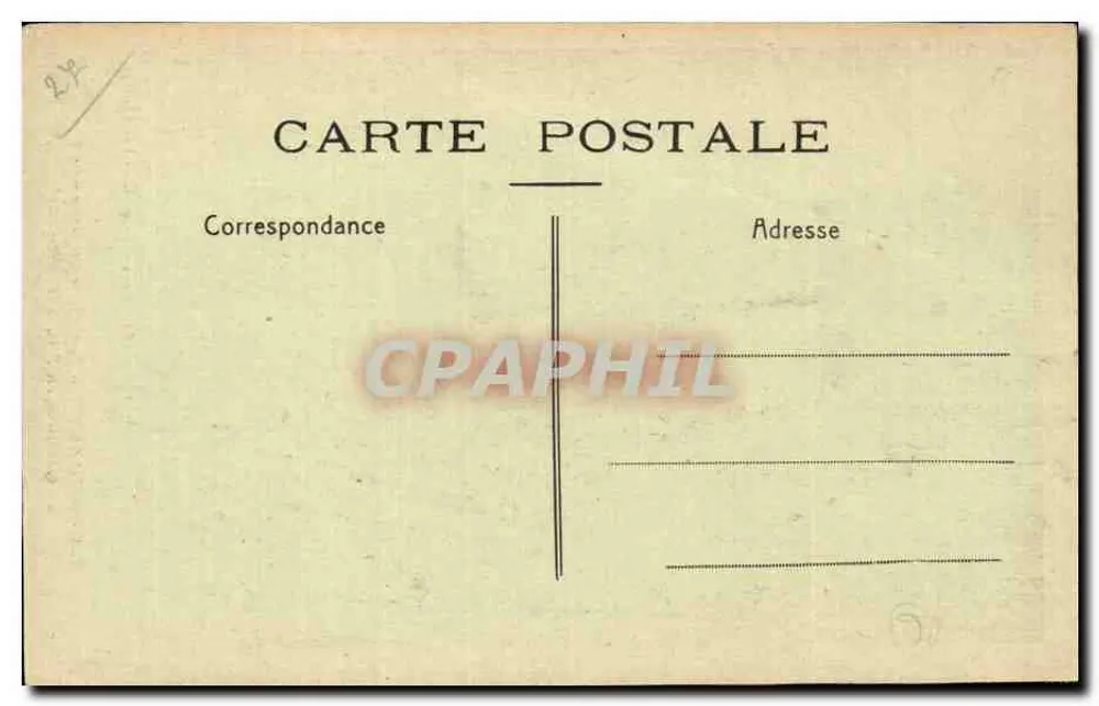 Les Andelys — Cheminée en bois, XVIe siècle — Edit. Ferjus-Caron, lib. Les Andelys - Rückseite