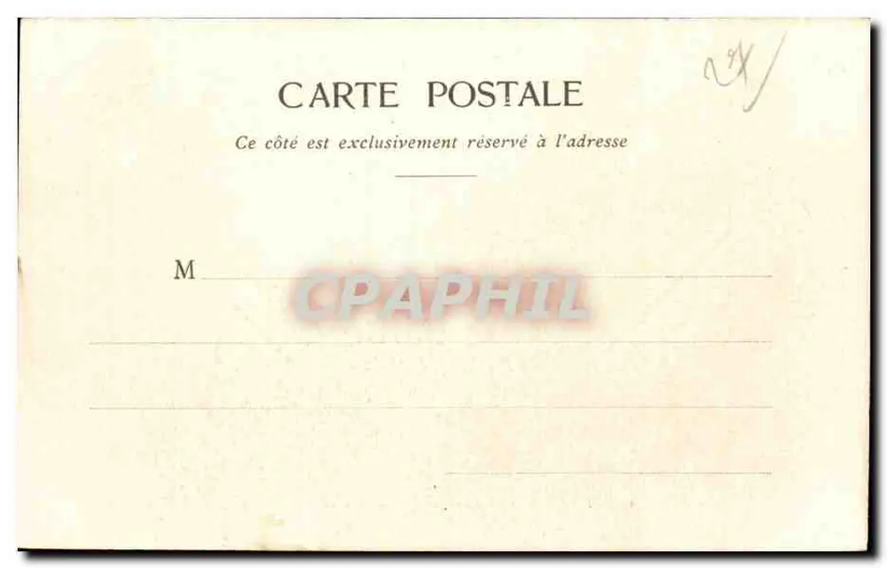 Le Petit-Andeley - Die Hauptstraße vor einem Jahrhundert — Ferjus-Caron, Verlag, Les Andelys - Rückseite