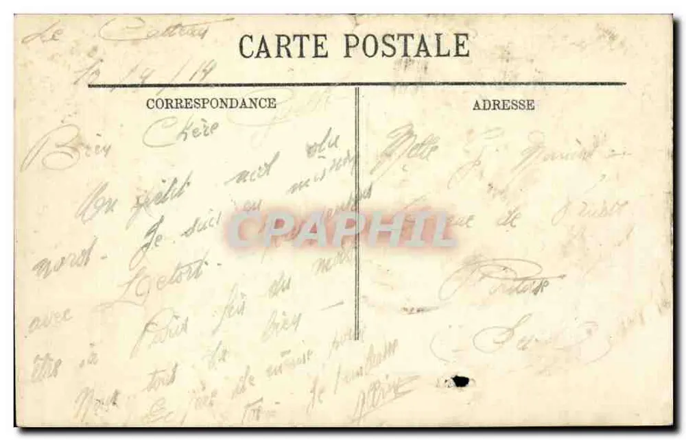 Aviation — Cody en vol sur Biplan Cody — LL. — Éditeur LL. — N° 127 - Rückseite