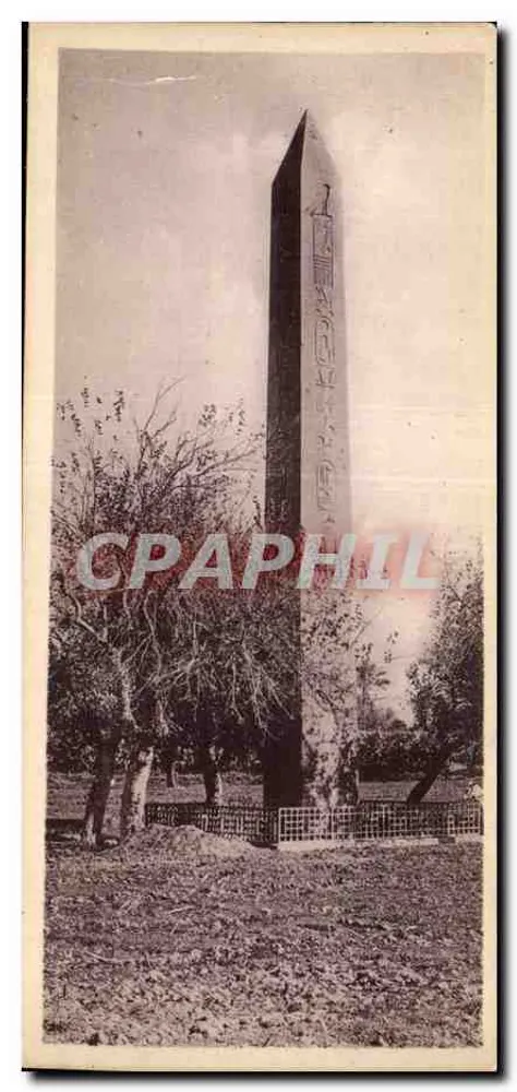 Heliopolis — Der Obelisk — Imp. Levy Frères, Paris - Vorderseite