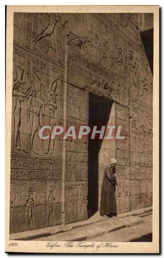 Edfou: Der Tempel des Horus — 1889 — Lehnert & Landrock, Kairo - Vorderseite