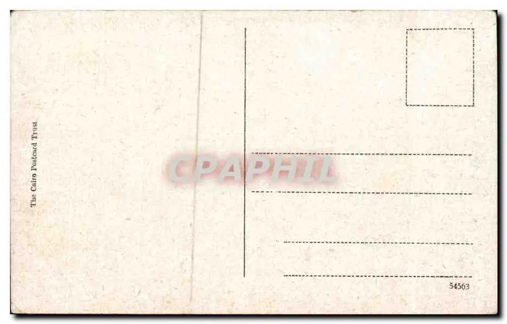 काहिरा — सिटाडेल — The Cairo Postcard Trust - पीछे
