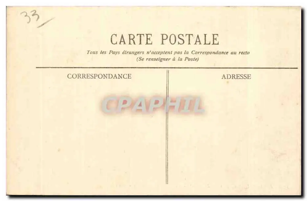 Le Moulleau - Côte d'Argent - Der Strand und das Kanonen - 2622 - Rückseite