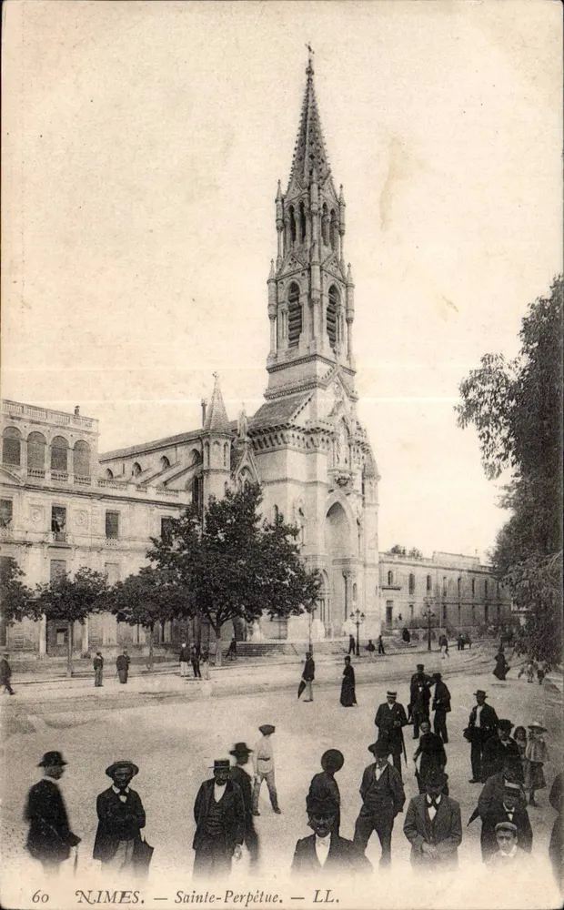 Nîmes — Sainte-Perpétue — LL. — N° 60 - Frente