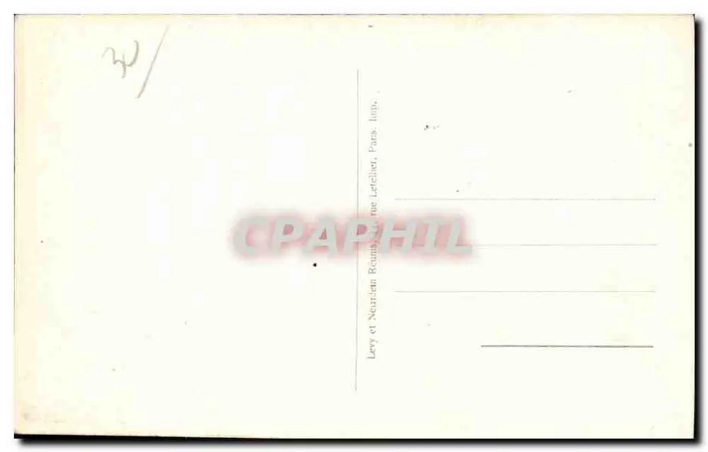 Nîmes — Interior da Maison Carrée — editor Levy e Neurien, n°33 - Verso