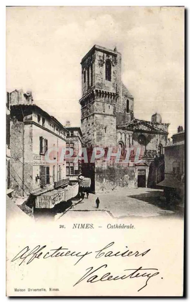 Nîmes — Catedral — Maison Universelle, Nîmes, n°26 - Frente
