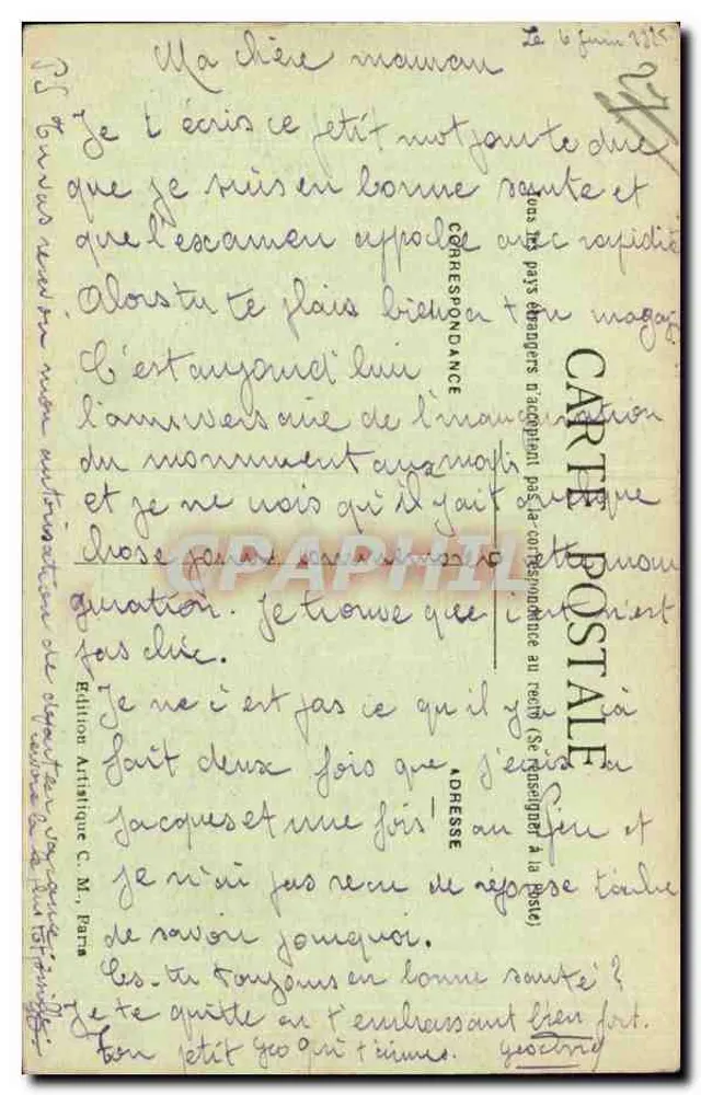 Les Andelys — O Vallon dos Andelys — C.M. n°20 - Verso