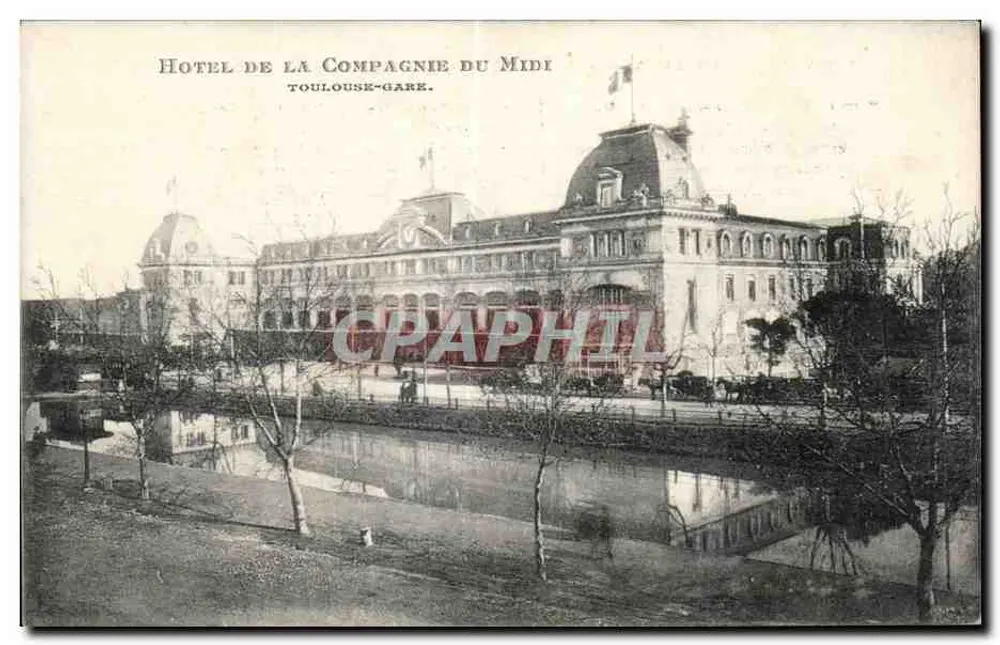 Hôtel de la Compagnie du Midi — Toulouse-Gare — Photoart, Toulouse - Vorderseite