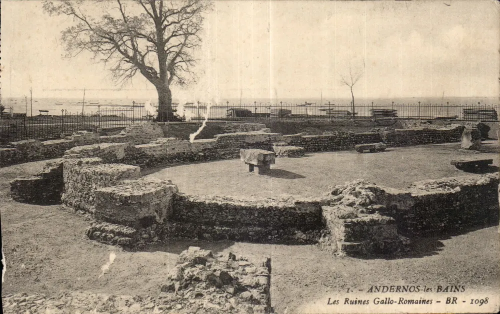 Les Ruines Gallo-Romaines — Andernos-les-Bains — BR - 1098 - Vorderseite