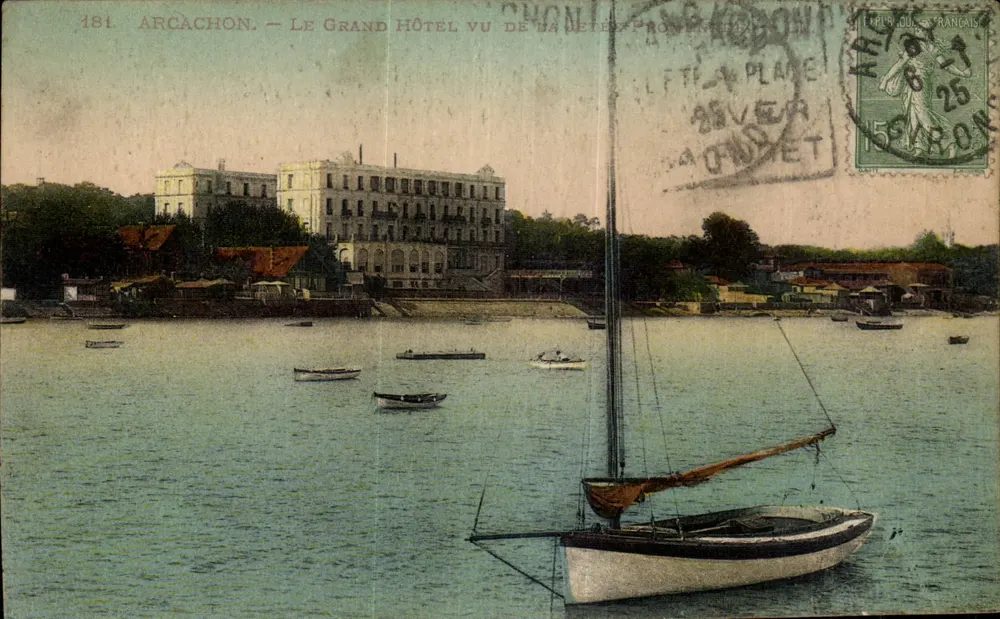 Arcachon — Der Grand Hôtel aus der Détente — Verlag Lévy Frères & Cie, n°181 - Vorderseite