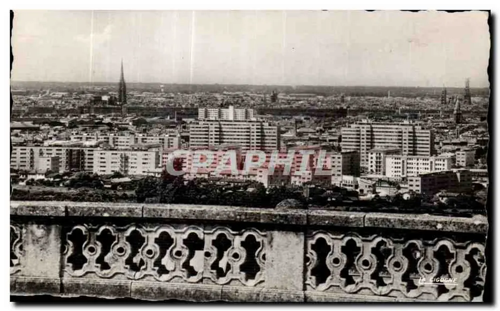 Vista geral de Bordeaux — Cité Pincon — A Garça - Frente