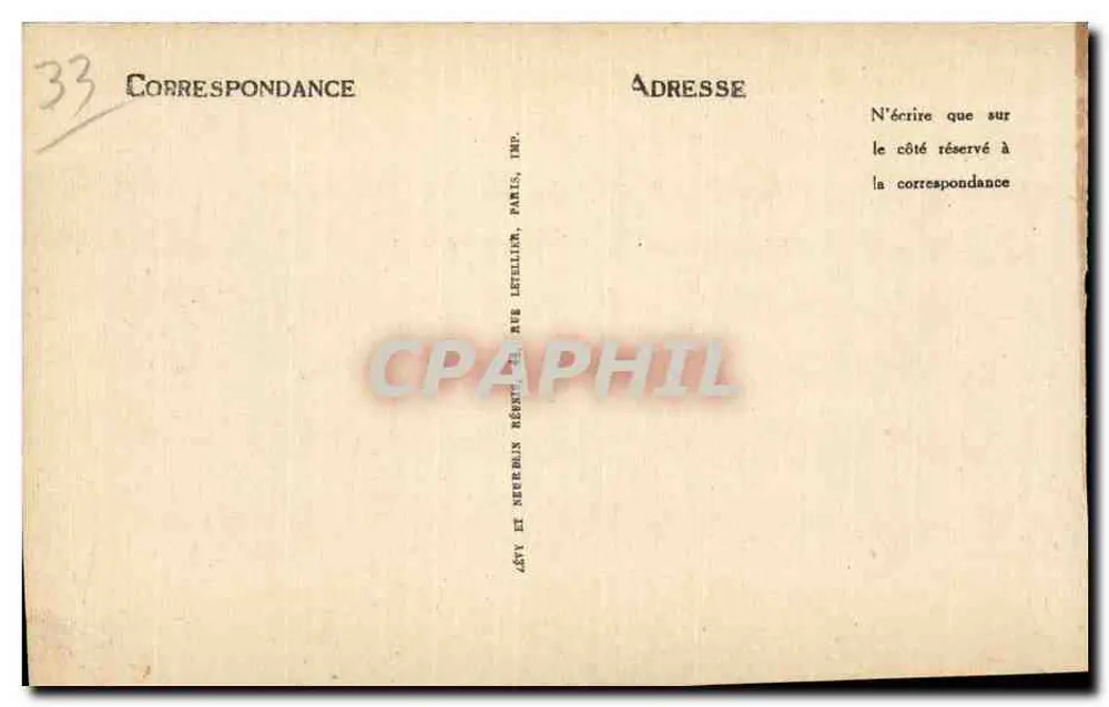 Arcachon — As Regatas — LL - Verso