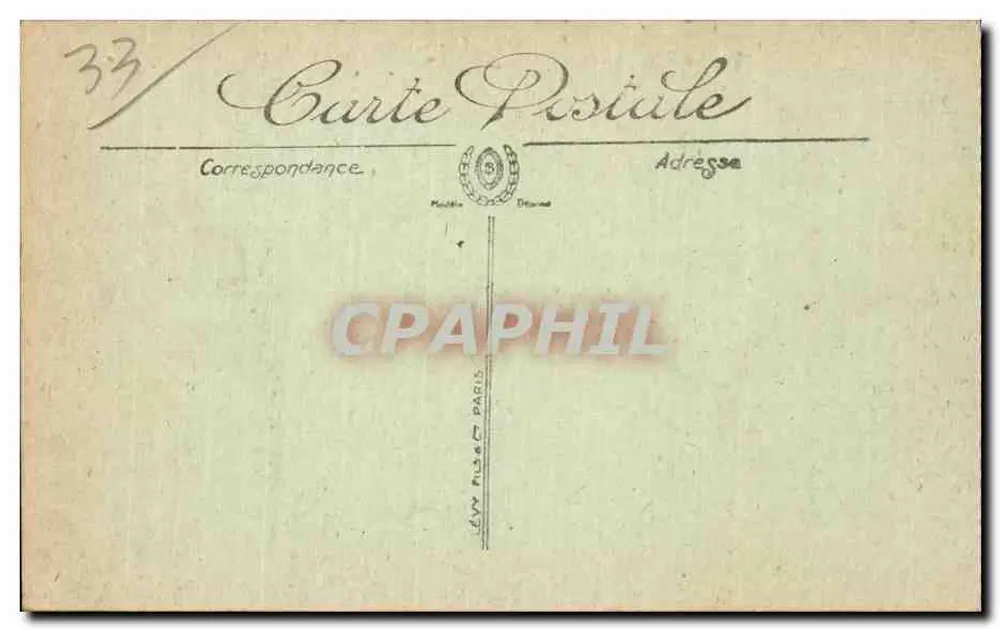Bordeaux — Cours Alsace-Lorraine — Avenida Alsace-Lorraine — Selecta - Verso