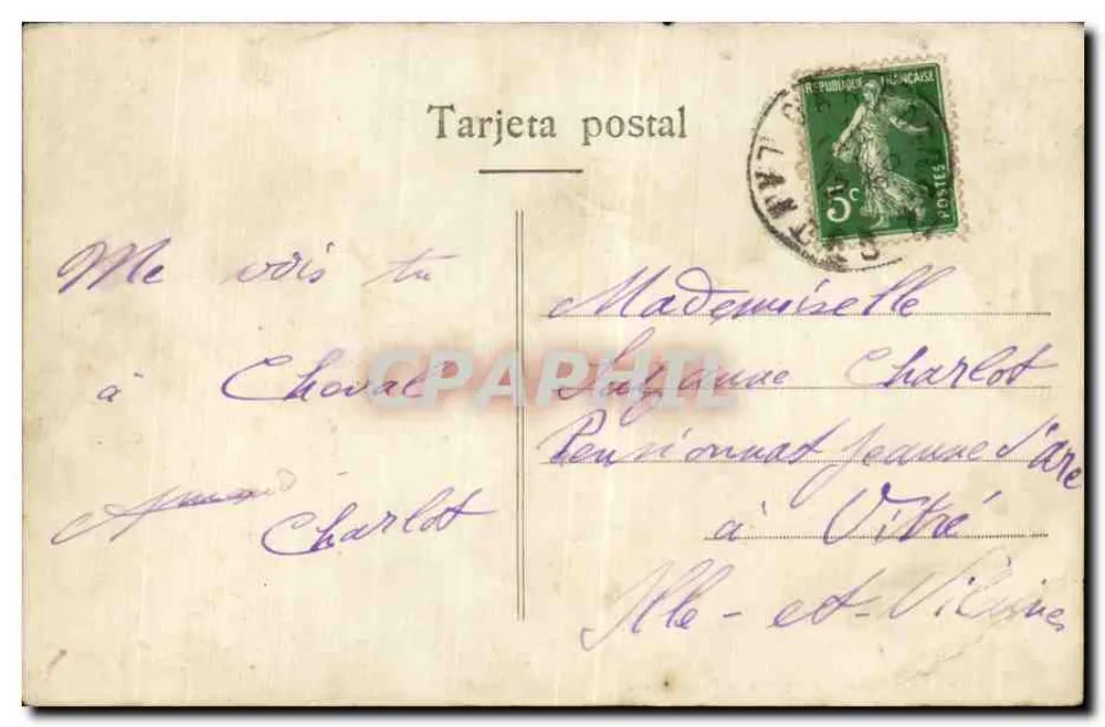 Corrida de Toros — Gruß an die Präsidenz — Verlag PICON - Rückseite