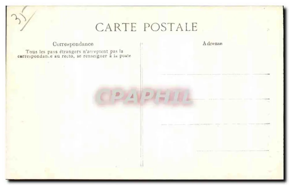 Rennes — A Catedral — A.G. - Verso