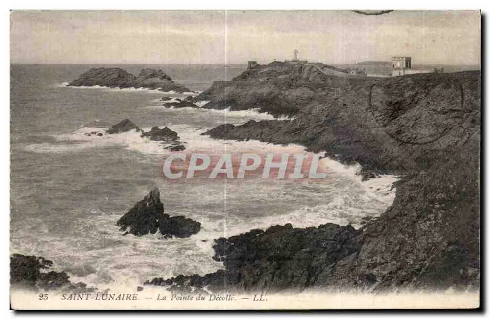 Saint-Lunaire — La Pointe du Décollé — LL. - Awers