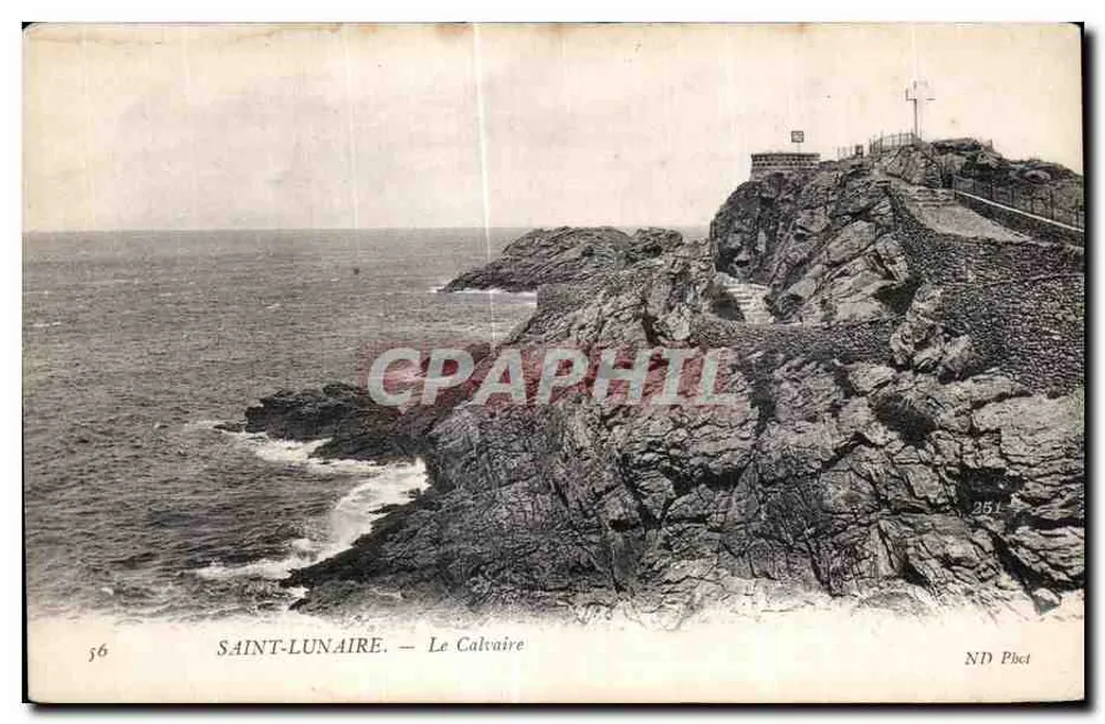 Saint-Lunaire — O Calvário — ND Phct, n° 351 - Frente