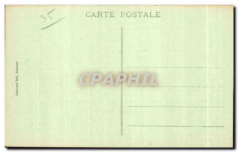 Côte d'Émeraude — La Pointe du Décollé — Laurent-Nel, Rennes - Rückseite