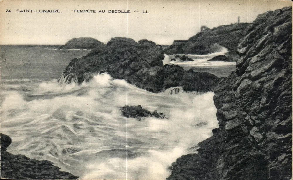 Saint-Lunaire — Tempestade no Decollé — LL - Frente